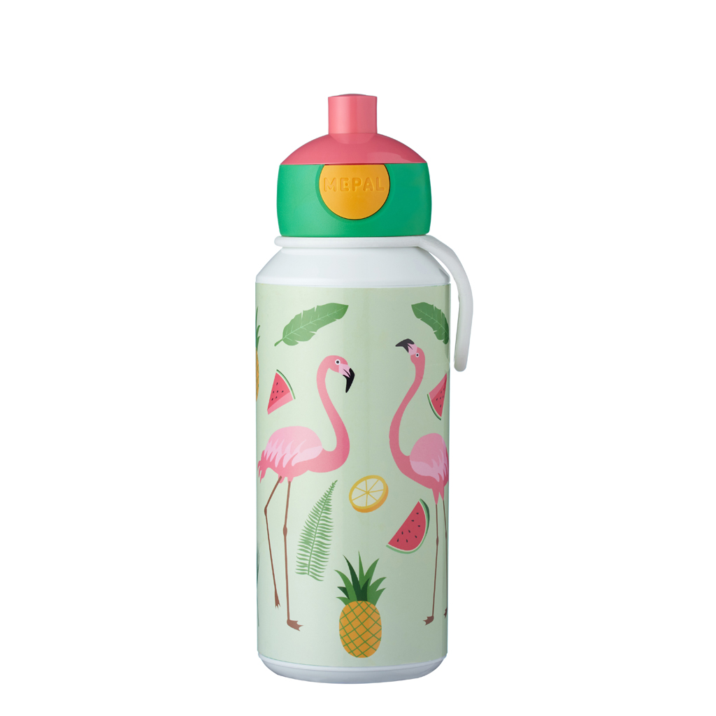 MEPAL DRINKFLES POP-UP TROPICAL FLAMINGO 400 ML