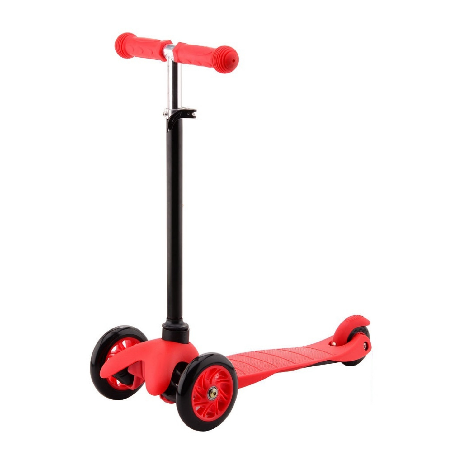STEP SCOOTER DRIEWIELER ROOD