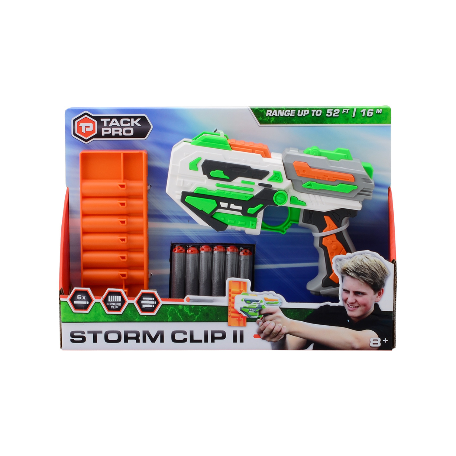 TACK PRO STORM CLIP II MET 6 ROUND CLIP EN 6 DART