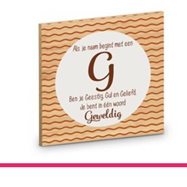 ONDERZETTER G