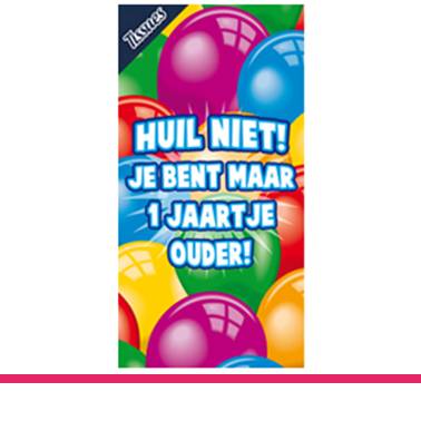 TISSUEBOX JAARTJE OUDER (BALLON)