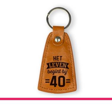 SLEUTELHANGER 40 HET LEVEN