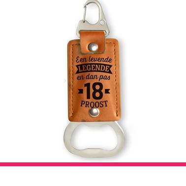 OPENER 18 JAAR