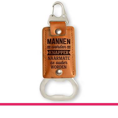 OPENER MANNEN WORDEN KNAPPER