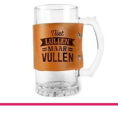 BIERPUL NIET LULLEN MAAR VULLEN