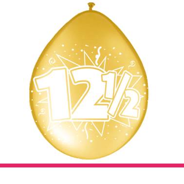 BALLONNEN 12,5 JAAR GETROUWD