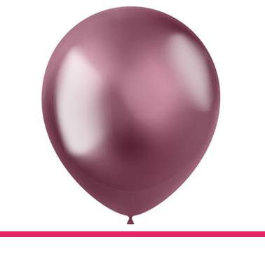 BALLONNEN INTENSE PINK 10 STUKS