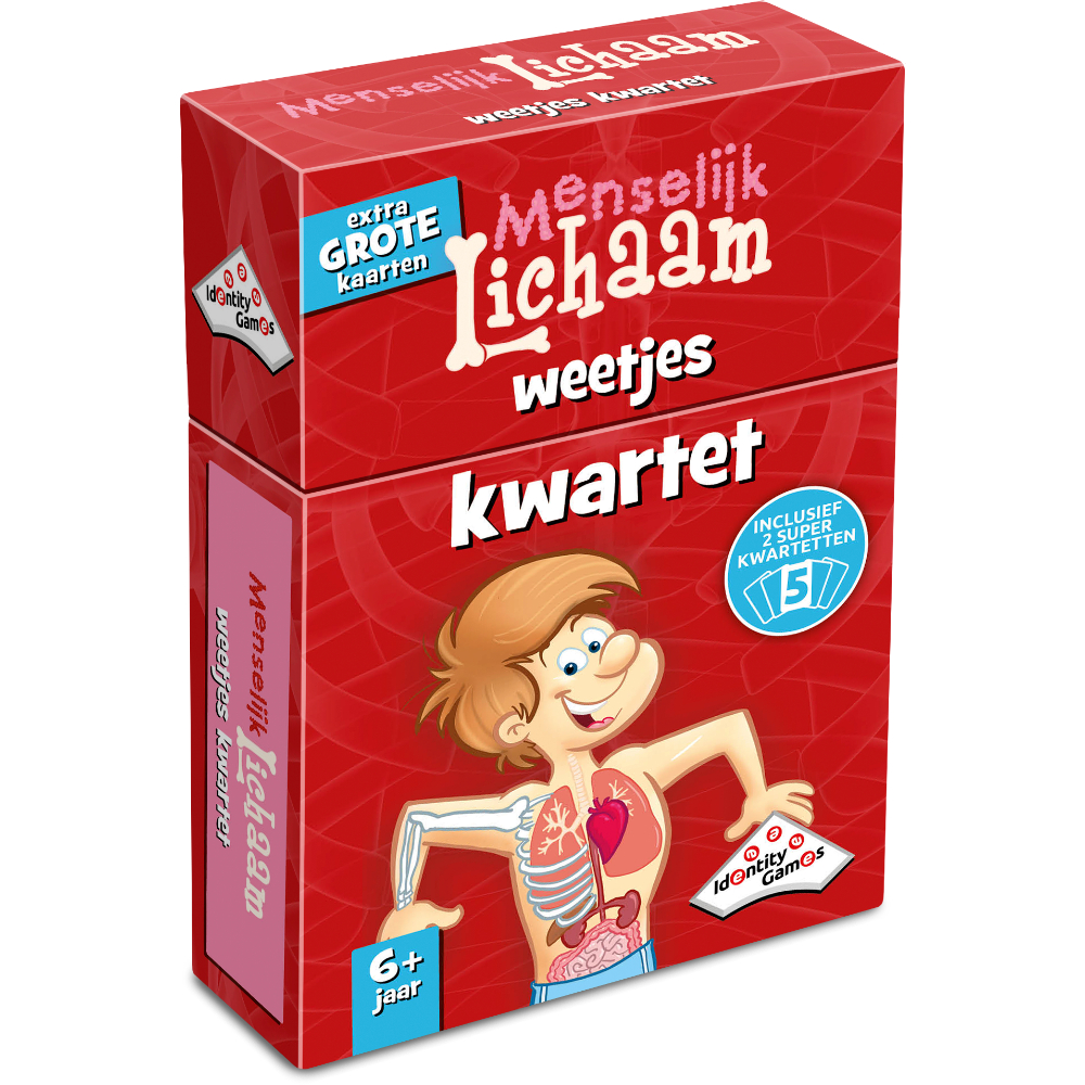 SPEL WEETJES KWARTET MENSELIJK LICHAAM