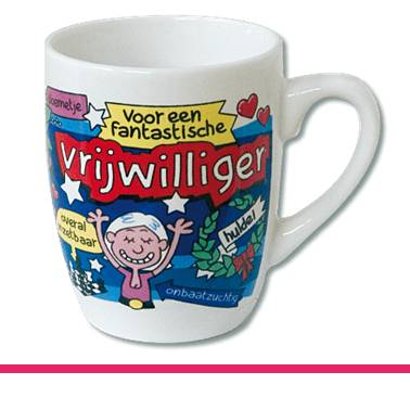 CARTOONMOK VRIJWILLIGER