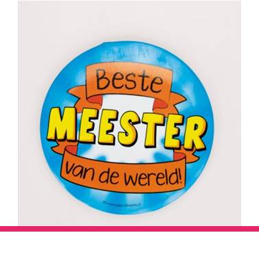 BUTTON XL MEESTER