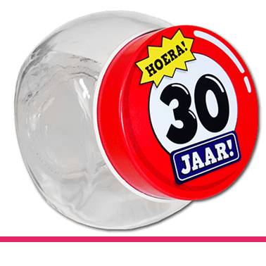 CANDY JARS 30 JAAR