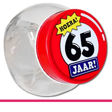 CANDY JARS 65 JAAR