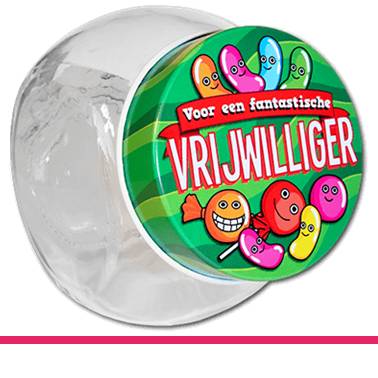 CANDY JARS VRIJWILLIGER