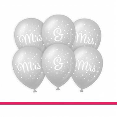 Ballonnen huwelijk MRS en MRS