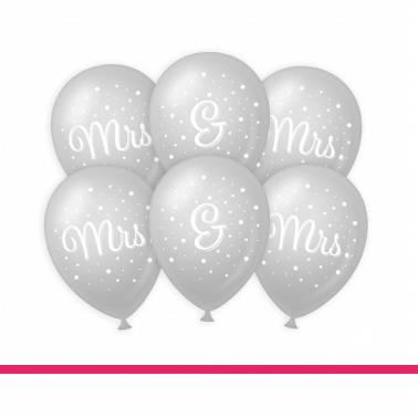 BALLONNEN HUWELIJK MRS EN MRS