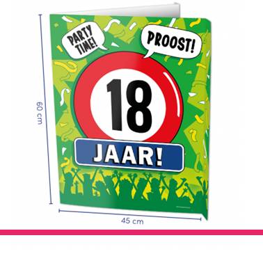 RAAMBORD 18 JAAR