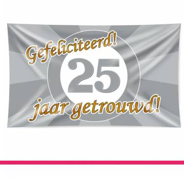 GEVELVLAG 25 JAAR GETROUWD