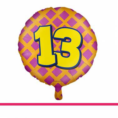 Folieballon happy party 13