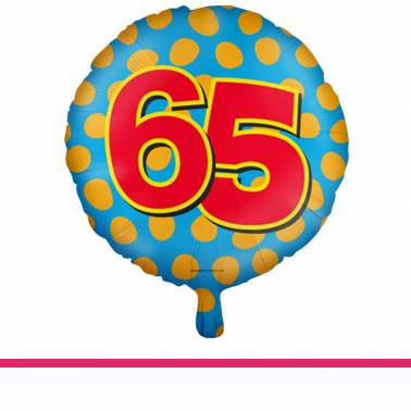 Folieballon happy party 65