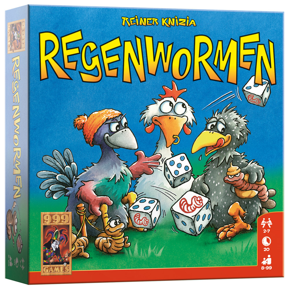 REGENWORMEN - DOBBELSPEL