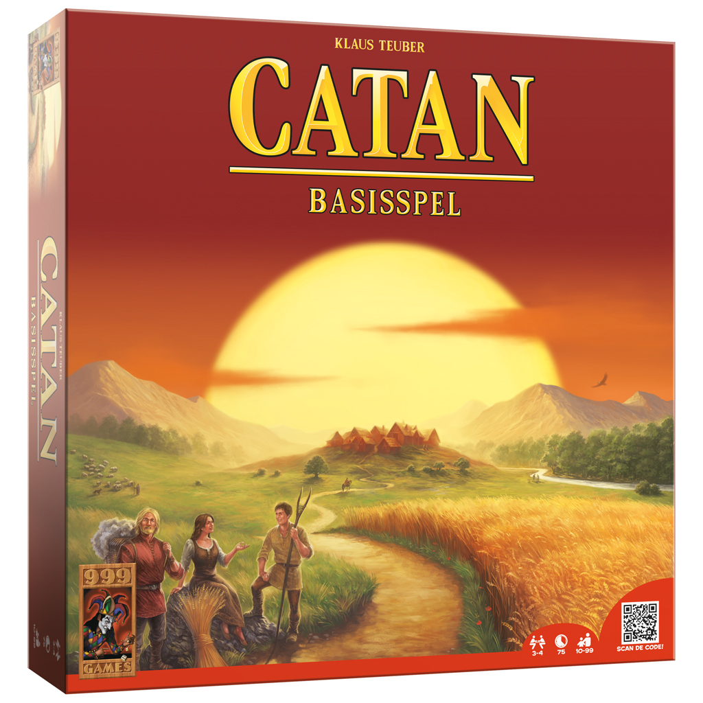 CATAN BASISSPEL - BORDSPEL