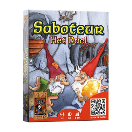 SPEL SABOTEUR KAARTSPEL HET DUEL