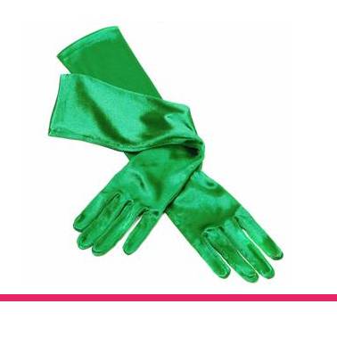 Handschoenen groen 48 cm elastisch
