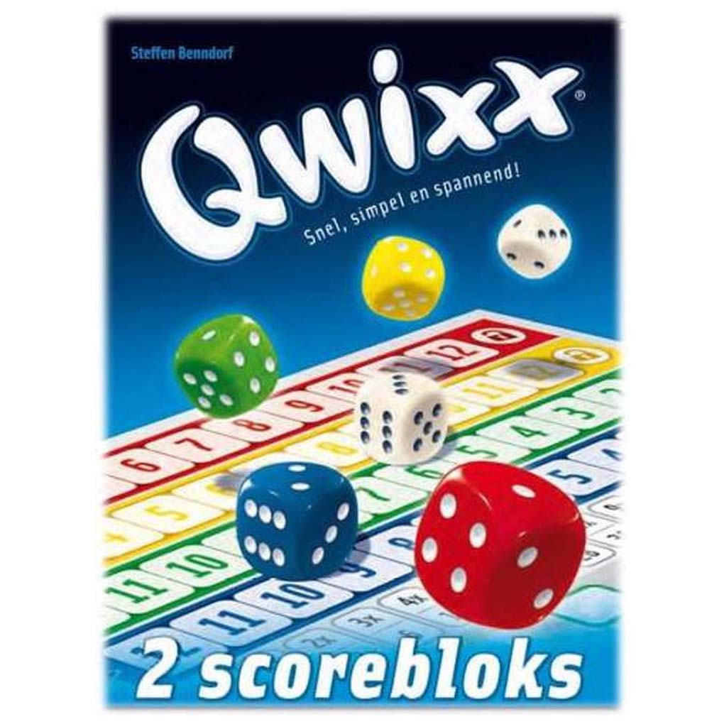 SPEL QWIXX SCOREBLOKKEN