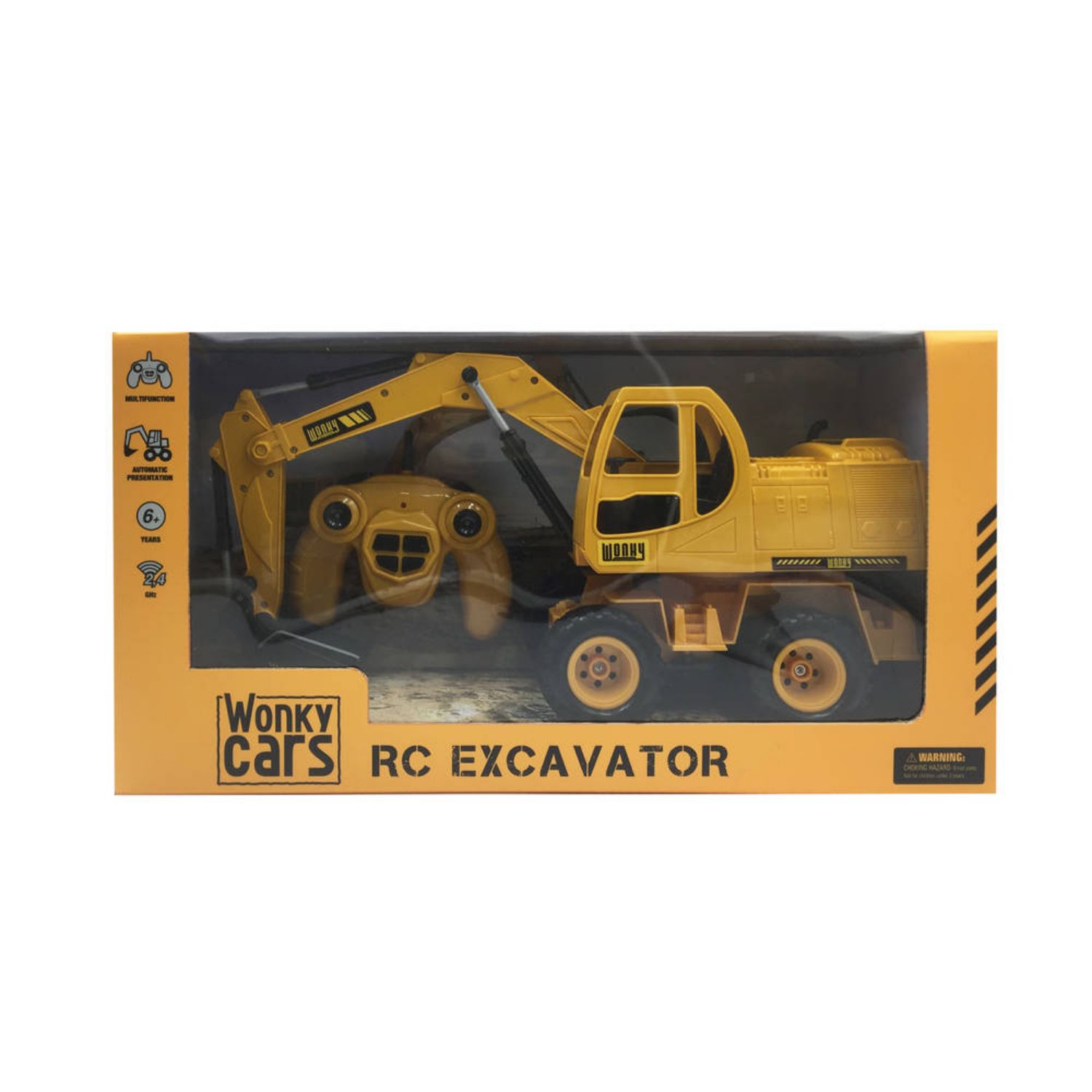 R/C BESTUURBARE GRAAFMACHINE 1:24