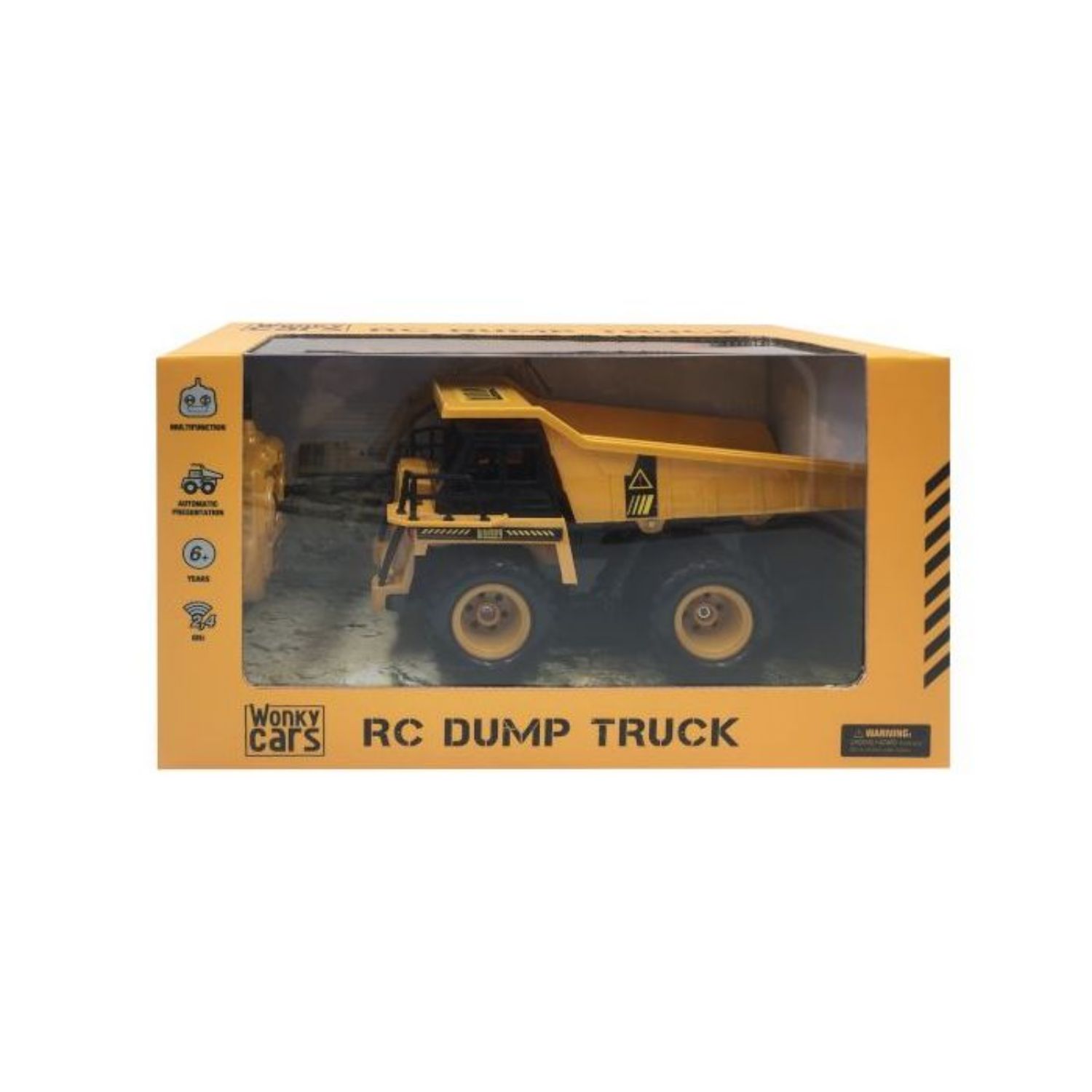 R/C BESTUURBARE DUMP TRUCK 1:24