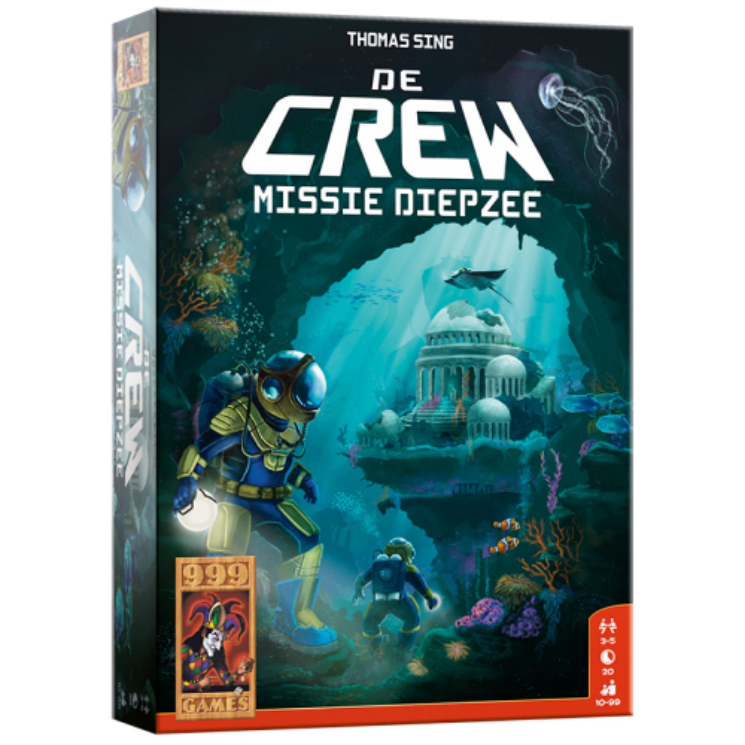 DE CREW: MISSIE DIEPZEE - KAARTSPEL