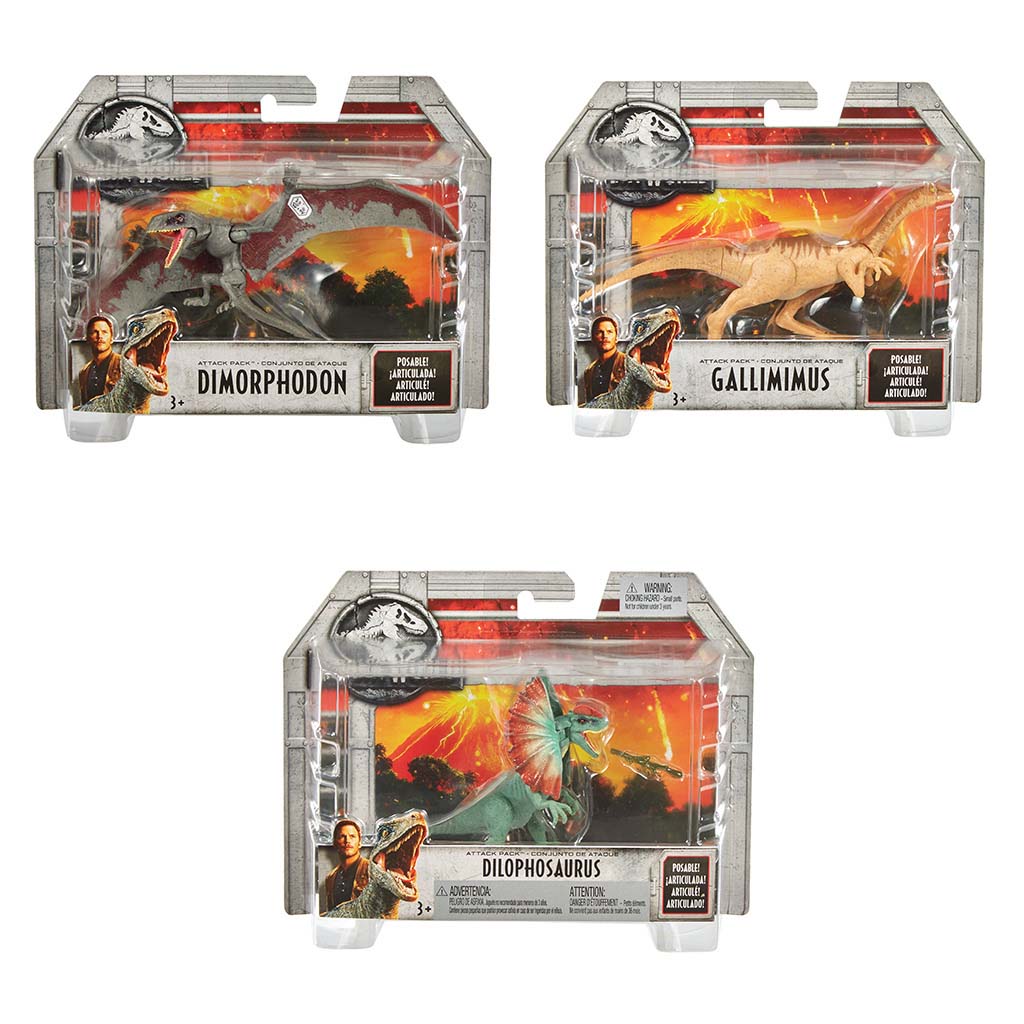 JURASSIC WORLD DINO ATTACK ASSORTI