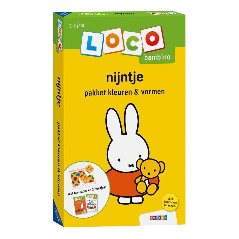 LOCO BAMBINO NIJNTJE PAKKET KLEUREN & VORMEN