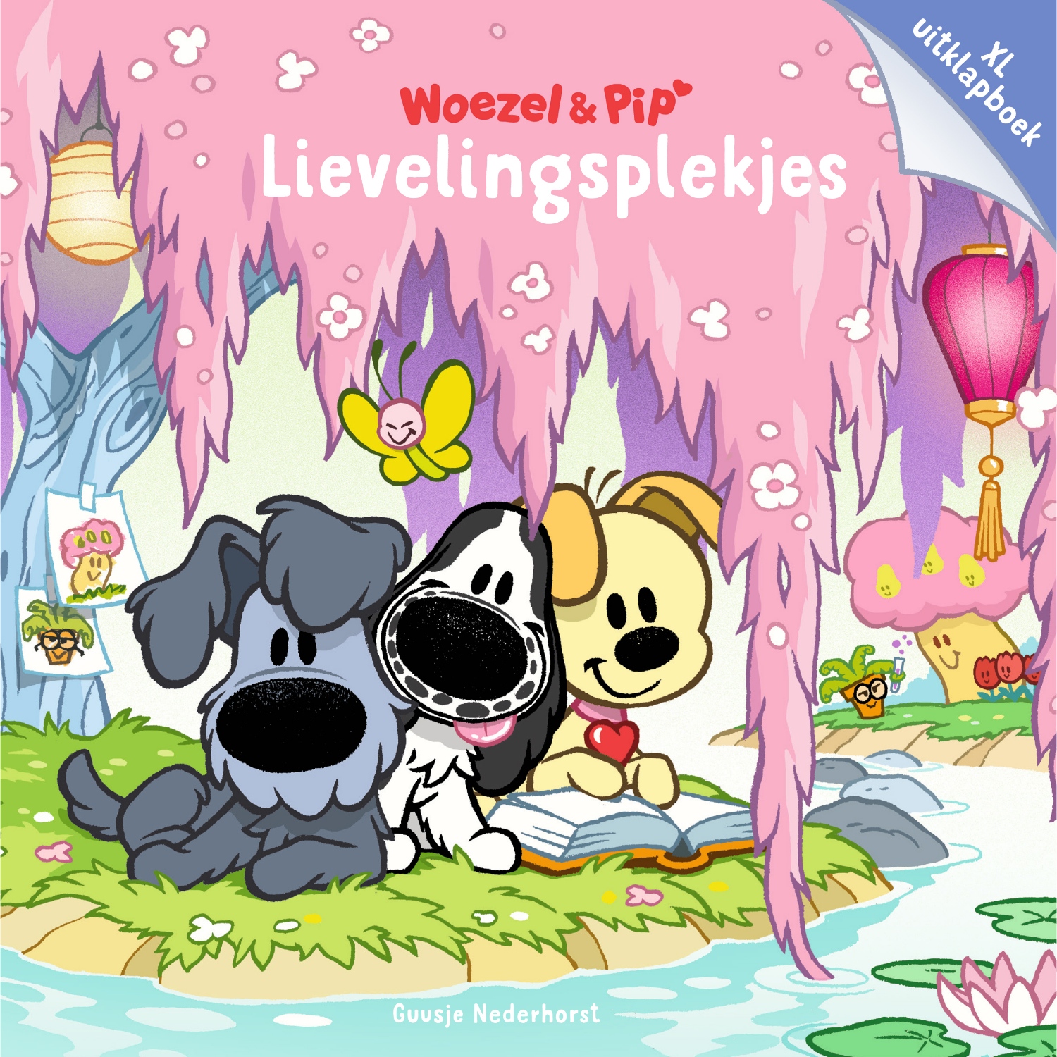 BOEK WOEZEL EN PIP LIEVELINGSPLEKJES XL UITKLAP